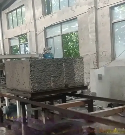 Proyek lini produksi blok yang ramah lingkungan untuk klien Ghana